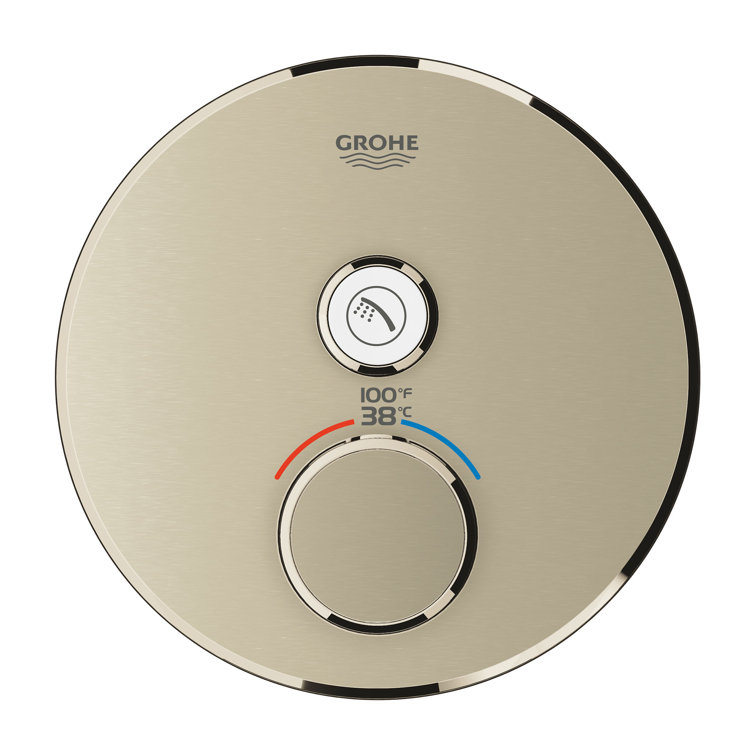 GROHE Grohtherm SmartControl Shower Thermostatic Valve Trim Kit Wayfair